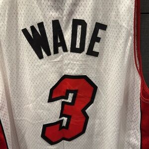 Adidas Miami Heat Basketball Jersey #3 WADE